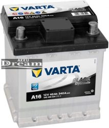 VARTA A16 Black Dynamic 12Ah 40Ah 340A J+ (540 406 034)