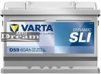   VARTA D59 Blue Dynamic 12V 60Ah EN 540A J+ alacsony (560 409 054)