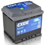 Exide Excell 50Ah 450A EB500