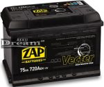 ZAP Vecter 12V 75Ah 720A J+ (175mm)