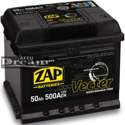 ZAP Vecter 12V 50Ah 500A J+ (175mm)