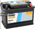 Exide Excell 12V 74Ah 680A EB740 J+ 