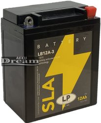Landport YB12A-3 (YB12L-A2) 12V 12Ah 165A