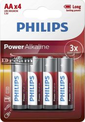 Philips Power Alkáli Mikro Elem AA 4db