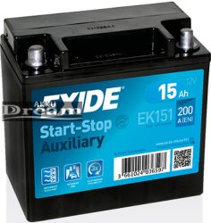 Exide EK 151 / 12V 15Ah 200A