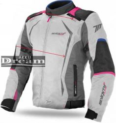 SEVENTY DEGREES KABÁT SD-JR49 NŐI RACING TÉLI FEHÉR / KÉK / PINK