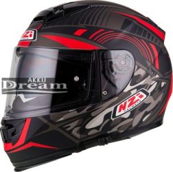 NZI EURUS 2 DESERT BLACK & RED MATT