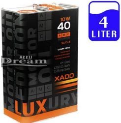 Xado 10W-40 Luxury Drive Black XADO motorolaj (Premium) 4L