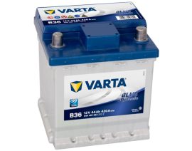 VARTA Blue Dynamic Autó Akkumulátor B36 12V 44Ah 420A PUNTO Jobb+ (544401042)