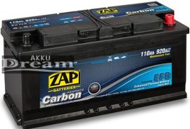 ZAP Carbon EFB 12V 110Ah 920A J+