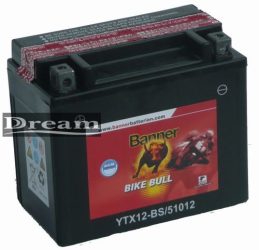 Banner Bike Bull AGM YTX12-BS