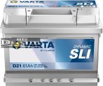 Varta Silver Dynamic akkumulátor 12V 61Ah 600A J+