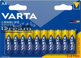 Varta elem Longlife Power AA 10 db